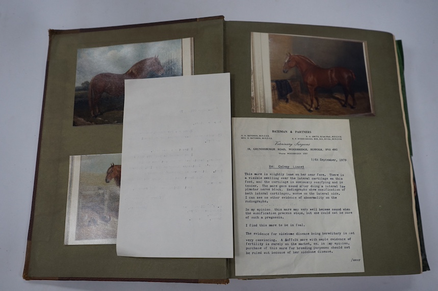 Biddell, Herman - The Suffolk Stud Book; a history and register of the county breed of cart horses ... to which are added tables of winners, pedigree charts, sales, &c. Collected, compiled (etc.) for the Suffolk Stud Boo